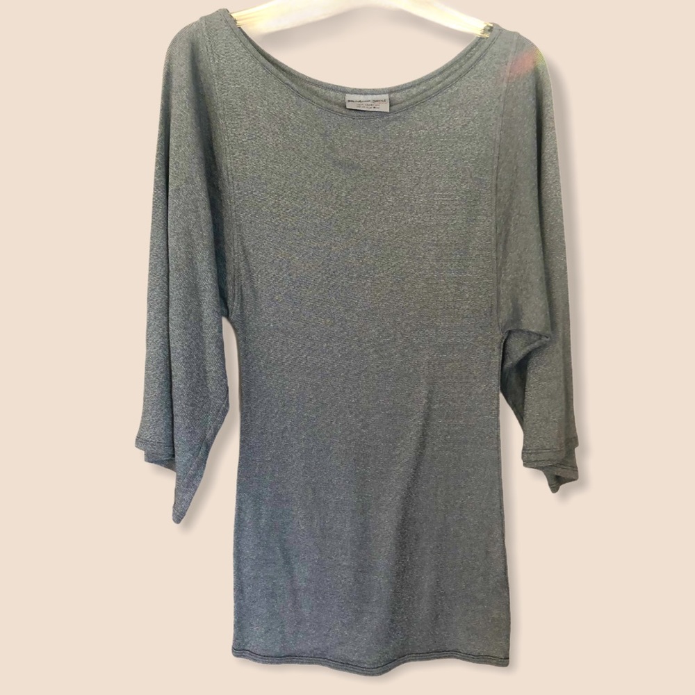 Women’s Michael Stars 3/4 length sleeve gray osfm